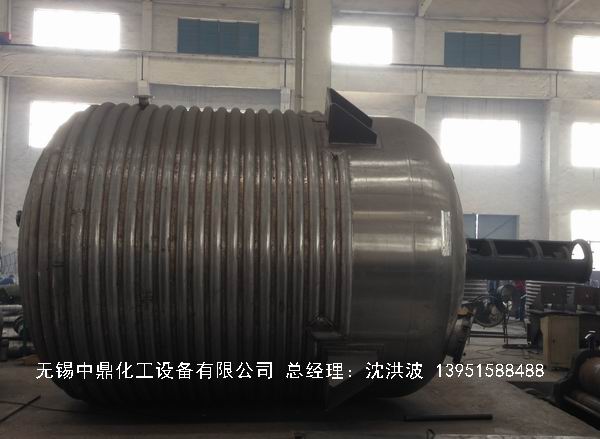 外盤半管加熱反應釜 內盤管加熱反應釜